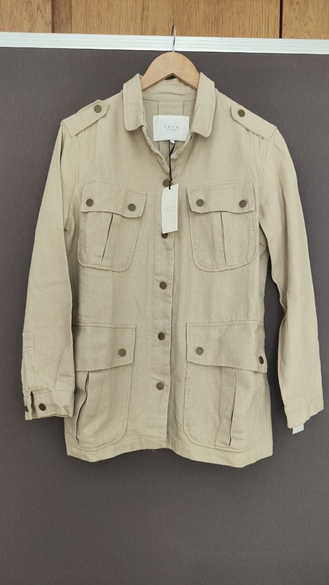 Abrigo YAYA beige nuevo