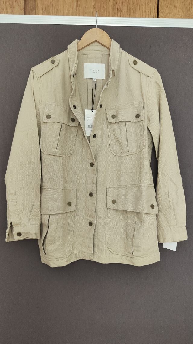Abrigo YAYA beige nuevo