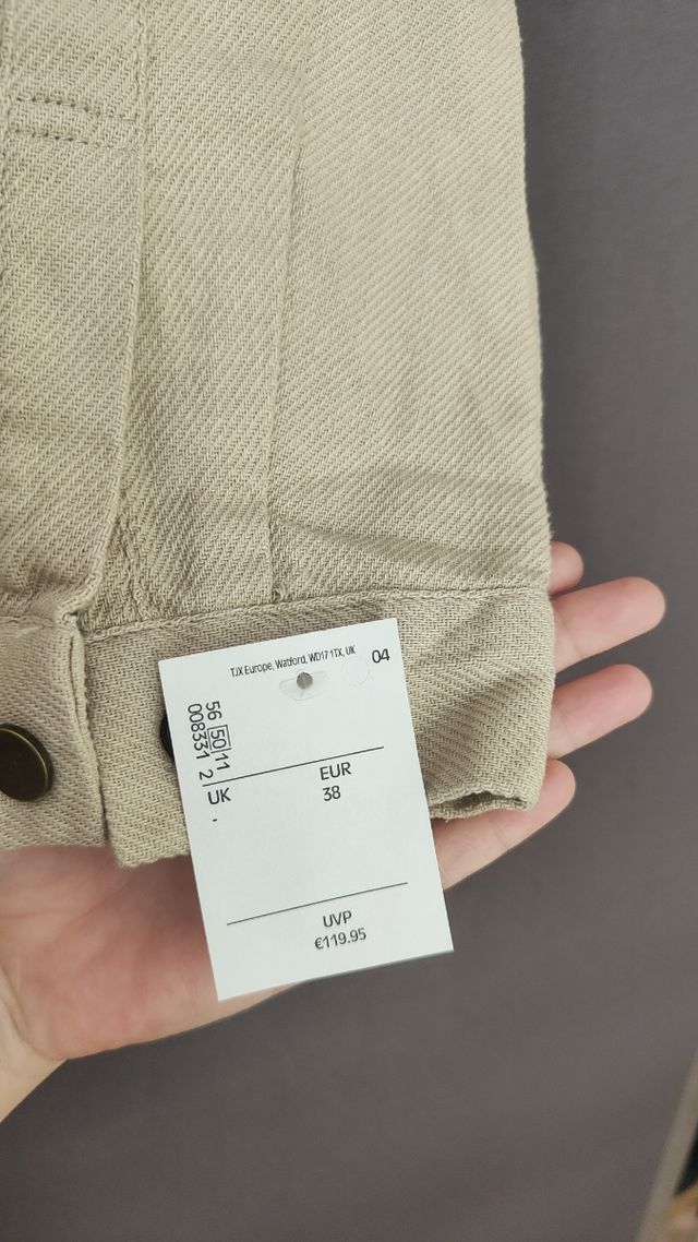 Abrigo YAYA beige nuevo