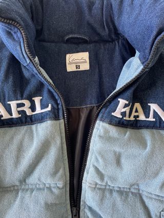 Chaqueta acolchada Karl Kani azul