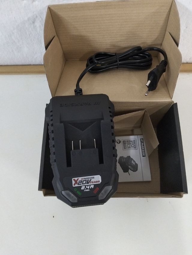 Cargador Batería Parkside X20V 2.4Asolo cargador
