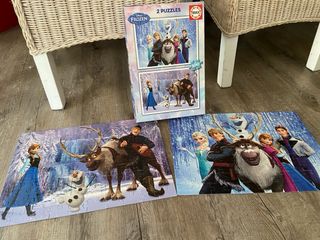 Puzzle Frozen 2x100 piezas