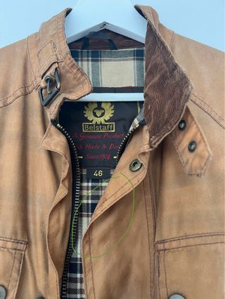 Chaqueta encerada Belstaff original