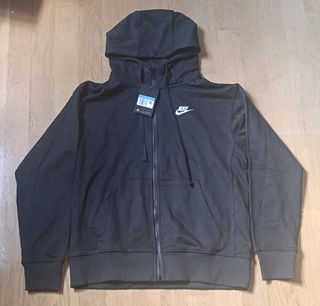 Sudadera Nike negra c/cremallera - Talla M