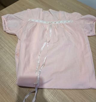 3 camisones vintage rosa y blanco