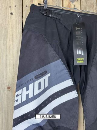 PANTALON T-34US/52EU SHOT ENDURO SHINING BLACK 