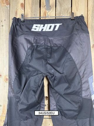 PANTALON T-34US/52EU SHOT ENDURO SHINING BLACK 