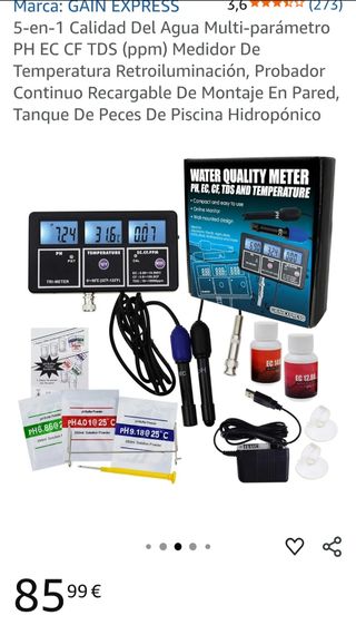 Medidor Calidad Agua GAINEXPRESS