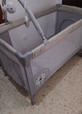 Parque cuna bebé - Plegable