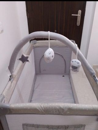Parque cuna bebé - Plegable