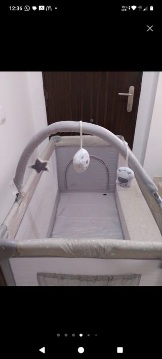 Parque cuna bebé - Plegable