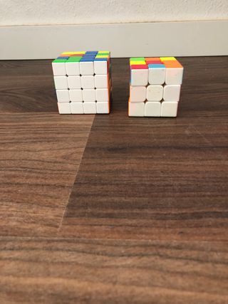 Cubos Rubik 4x4 y 3x3