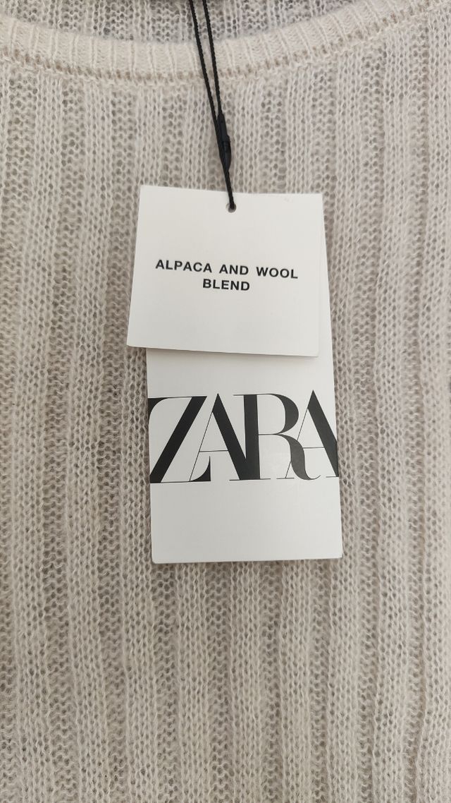 Abrigo nuevo de Zara - Alpaca & Lana