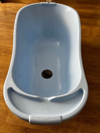 Bañera bebé azul