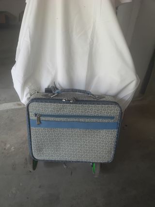 Maletín Guess Azul Gris