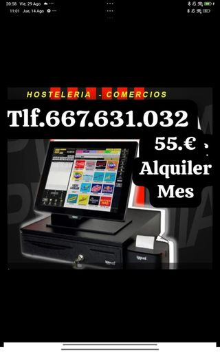 TPV (Terminal Punto de Venta) alquiler