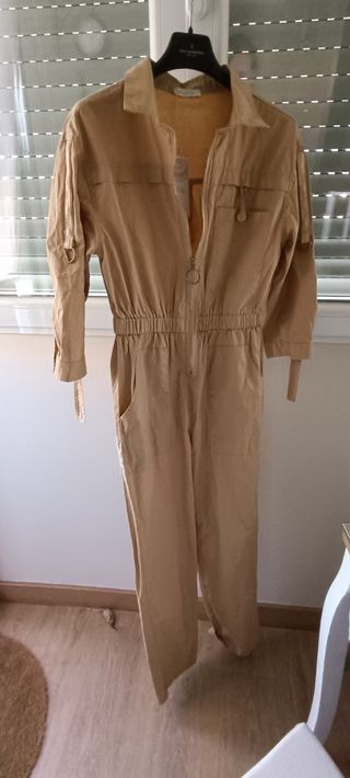 Mono beige Hugh & Clau mujer