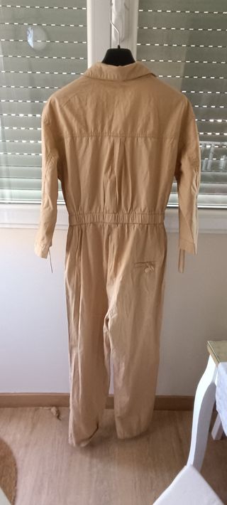 Mono beige Hugh & Clau mujer