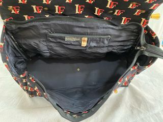 Borsa da viaggio vintage Louis Fèraud 