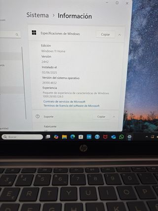 Portátil HP Intel Core i7 Ultra + ratón