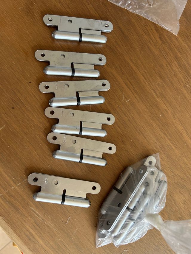 Bisagras para  puertas - 12 unidades