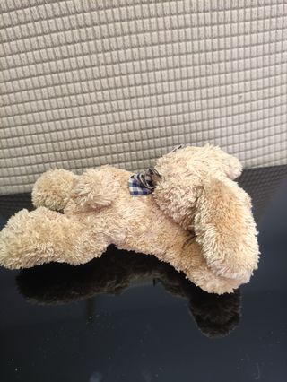 Peluche perro marrón