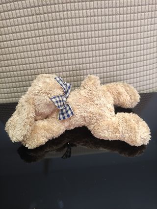 Peluche perro marrón
