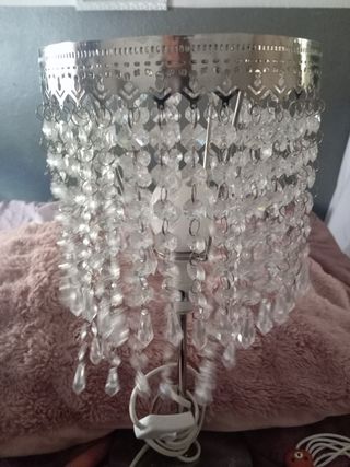 Lámpara de mesa cristal