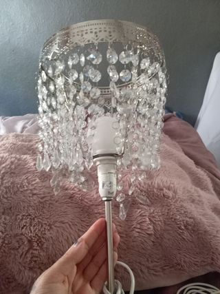 Lámpara de mesa cristal