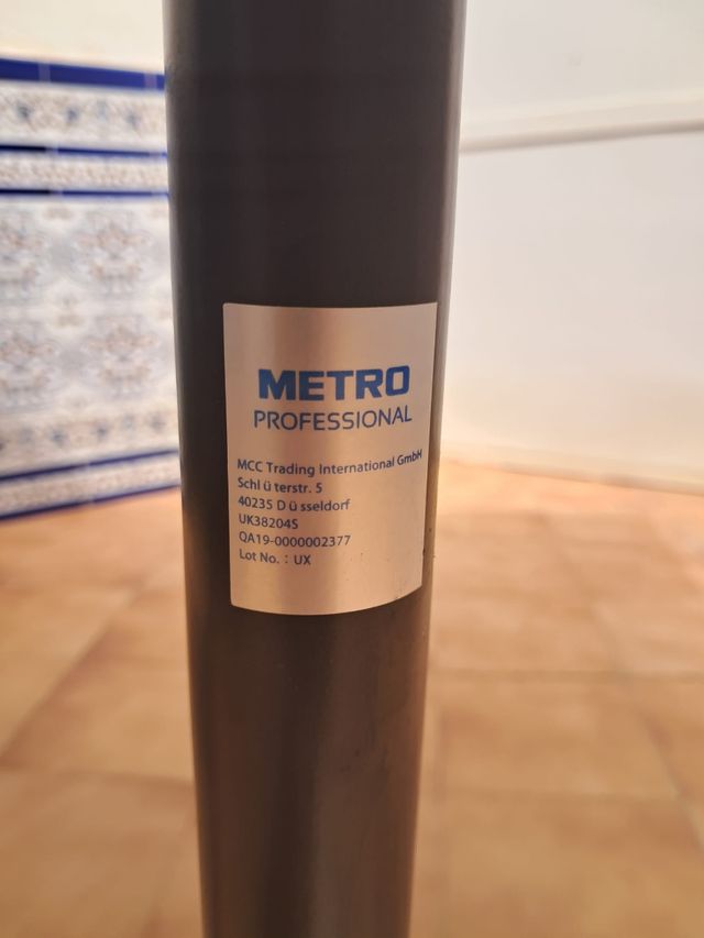 Sombrilla jardín gris - Parasol terraza