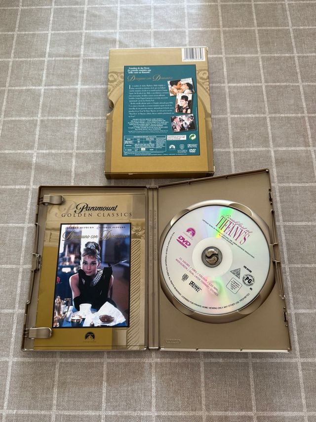 Desayuno con Diamantes – Audrey Hepburn (DVD Param
