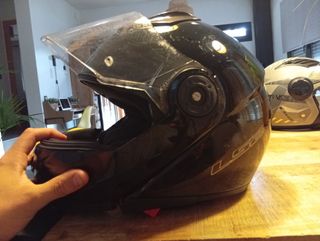 Casco moto LS2 FF370 negro