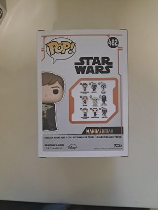 Funko Pop! Luke Skywalker con Grogu #482