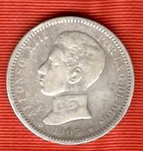 3 Monedas Plata España Antiguas CENTENARIO