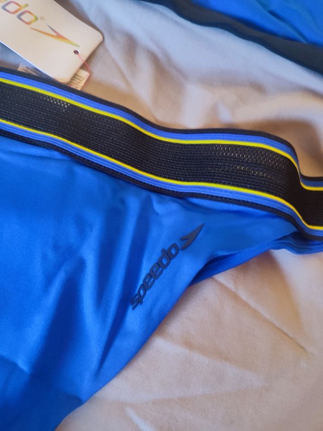 Bikini Speedo azul mujer,dos piezas.