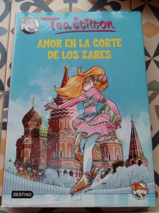 4 libros de Tea Stilton: 5, 15, 19 y 21
