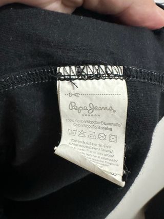Camiseta Pepe Jeans negra - PIL