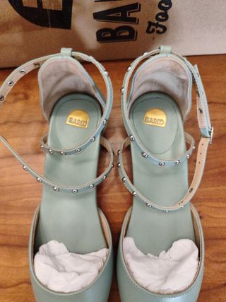 Tacones BARED Footwear turquesa grackle
