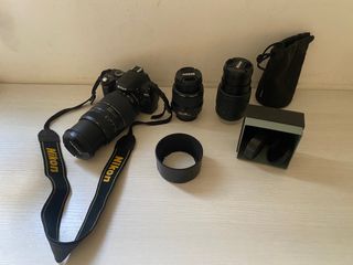Nikon D40x + 3 objetivos