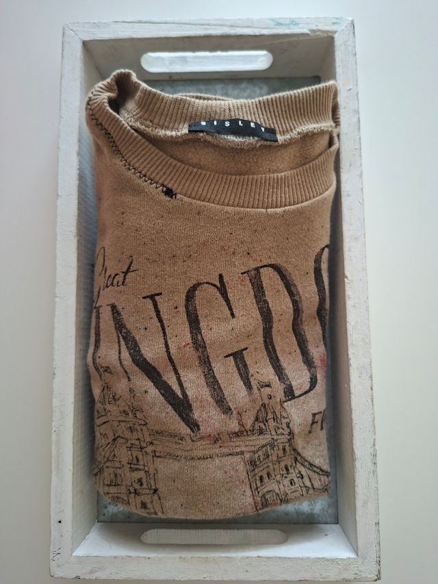 Sudadera Sisley niño 8 años 130 cm