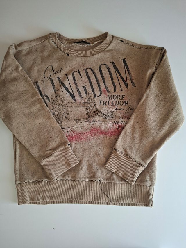 Sudadera Sisley niño 8 años 130 cm