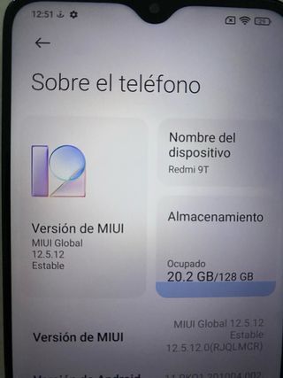 Xiaomi Redmi 9T - Negro