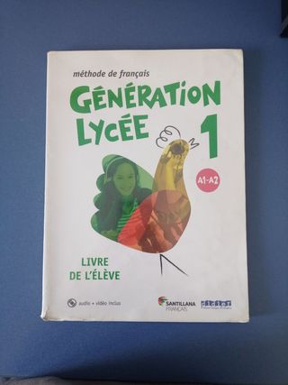 GENERATION LYCEE A1/A2 ELEVE+CD+DVD