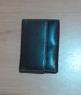 Mini cartera marrón