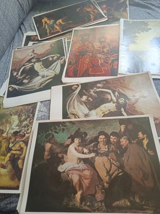 LÁMINAS ANTIGUAS (15 uds.)
