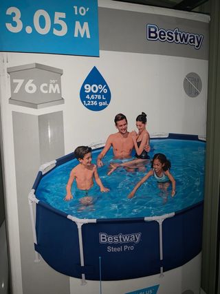 Piscina Bestway Steel Pro 3.05m