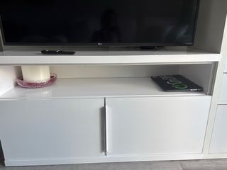 Mueble TV blanco - 2 puertas