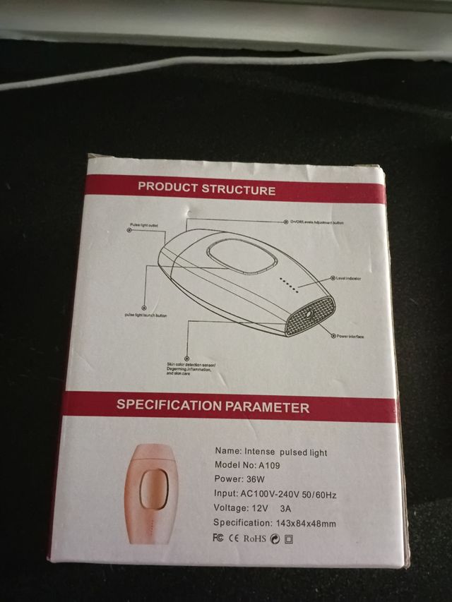 Depiladora IPL - Luz Pulsada Intensa