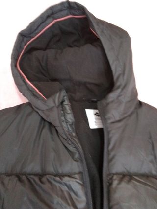 Chaqueta acolchada negra talla 15-16
