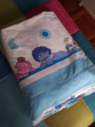 Sábanas infantiles Los Lunis 90cm, vaca lokita, 
